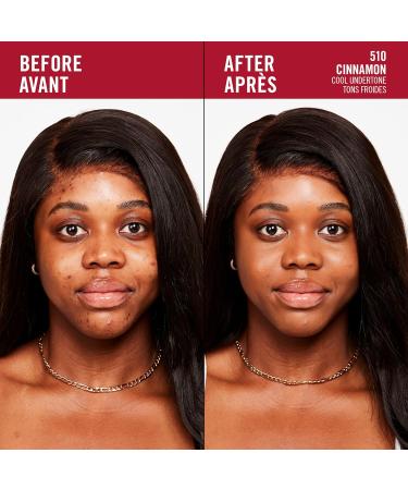 Rimmel London - Lasting Finish 35 Hour Foundation Long-Wearing Hydrating Vegan Formula Full-Coverage - Cinnamon 1 count (Pack of 1) Cinnamon - 510 - Buy Online on GoSupps.com