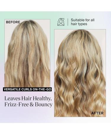 Eva NYC Healthy Heat Mini Hair Curler - 1.1-Inch Ceramic Hair Wand for Short & Long Hair Travel-Friendly Moondust - Shop Now - Buy Online on GoSupps.com