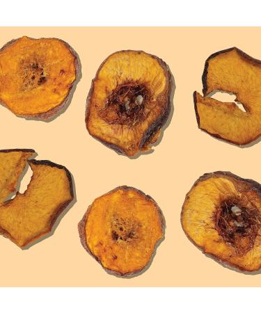 3 oz Dehydrated Peach Slices - 30+ Slices | Premium Quality Snack - Buy Online on GoSupps.com