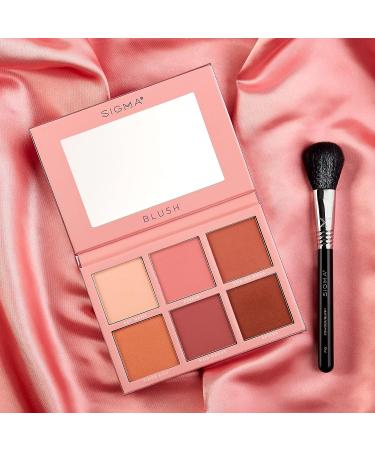Sigma Beauty Blush Palette - 6 Matte and Shimmer Vegan Shades - Buy Online on GoSupps.com
