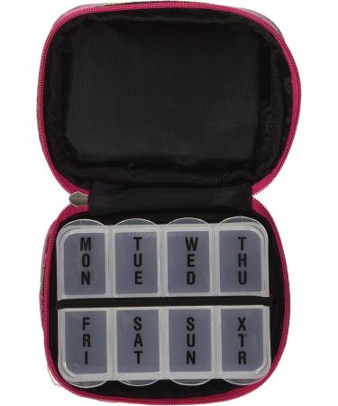 Shop Women's Travel Pill Box Organizer - Effortless Vitamin Storage for International Shipping - Buy Online on GoSupps.com