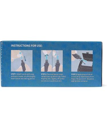 Medline 23G General Purpose Lancet for Universal Lancing Devices - Box of 200 - Buy Online on GoSupps.com