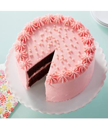 Wilton Pink Sugar Pearls 5 oz - Pink Edible Decorations for Cakes & Cupcakes - Buy Online on GoSupps.com