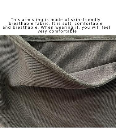 Kids Shoulder Immobilizer Arm Sling with Waist Belt - Pediatric Breathable Support Brace for Shoulder Injury (Small, Black) - Buy Online on GoSupps.com