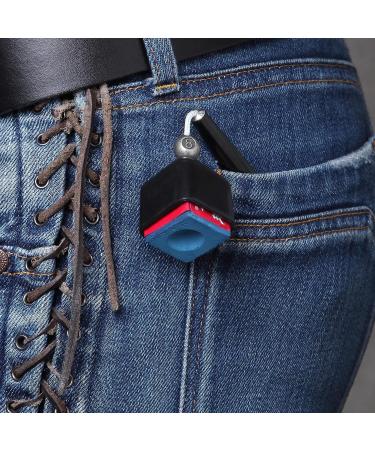 OKKO Pocket Chalker Black + 1 pc Master Chalk Holder for Billiard Pool Cue - Buy Online on GoSupps.com