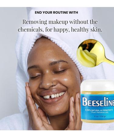 Beeseline 100% Natural Petroleum Jelly Alternative - 8 oz | Eco-Friendly & All-Natural Moisturizer - Buy Online on GoSupps.com