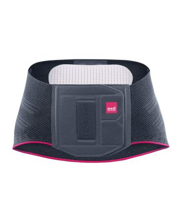 medi Lumbamed plus - back orthosis women | silver | size V | lumbar orthosis to relieve the lumbar spine Silver V - women