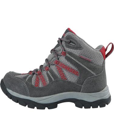 Northside Kids Freemont Waterproof Hiking Boot - Little Kid 1 Medium US - Dark Gray/Red - Buy Online on GoSupps.com