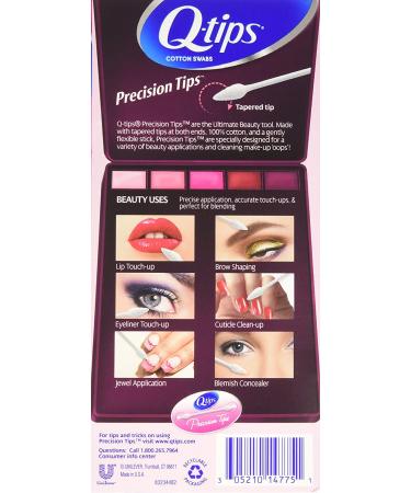 Q-Tips Precision Tip Cotton Swabs - 170 Count - Buy Online on GoSupps.com