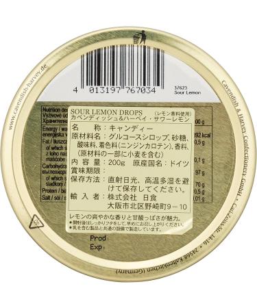 Cavendish & Harvey Sour Lemon Drops 200g - Buy Online on GoSupps.com