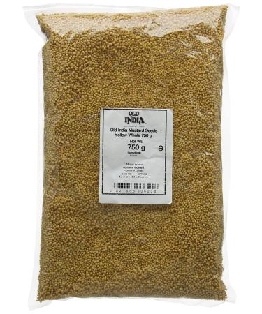 Old India Mustard Seeds Yellow Whole 750 g 750g
