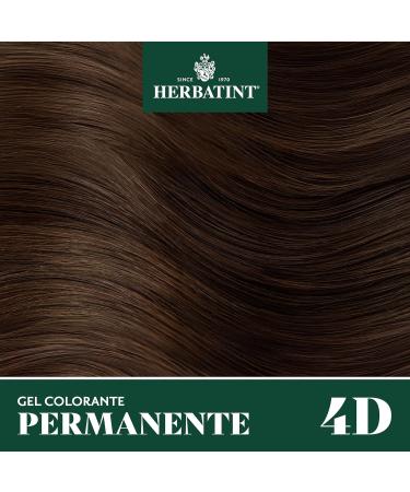  Herbatint Herbatint Permanent Hair Color Gel 3 Doses 300 ml - 4D Golden Brown Ammonia-Free for Sensitive Skin 100% Gray Coverage with 8 Natural Organic Extracts - Buy Online on GoSupps.com