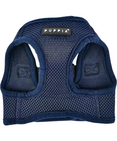 Buy Puppia Dog Harness - Soft Vest for Small & Medium Dogs | Atani Dog Dishes in Navy - Shop Now! - Buy Online on GoSupps.com