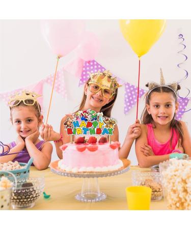 Seyal Supr Mario Happy Birthday cake Topper - Buy Online on GoSupps.com