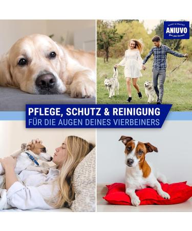 Aniuvo Eye Drops for Dogs & Cats - Made in Germany | Colloidal Silver Eye Care for Tear Stains & Irritated Eyes - 10ml - Buy Online on GoSupps.com