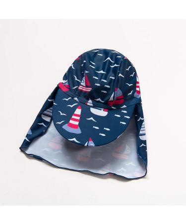 Bonverano Baby Boys Sunsuit UPF 50+ with Sun Hat - 3 Sailing, 2-3 Years - Buy Online on GoSupps.com