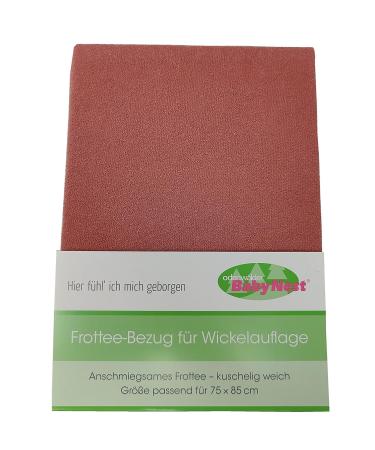 Odenw lder Terry Cloth Cover for Changing Mats 75x85 cm - Berry Pink Cranberry | Shop Internationally at Your Store Name  - Buy Online on GoSupps.com