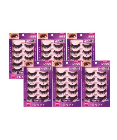 i Envy by Kiss So Wispy 08 Strip Eyelashes Value Pack KPEM67 (6 PACK)