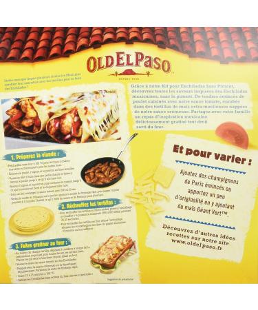 Old El Paso - Kit for Enchilada without Chilli 585g - Pack of 2 - Buy Online on GoSupps.com