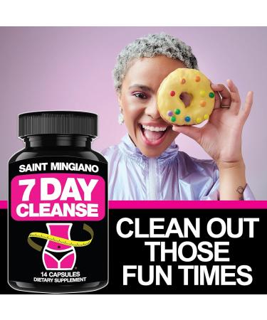 7 Day Cleanse Program | Natural Colon Detox with Extra-Strength Senna Leaf | Relieve Constipation & Bloating - Buy Online on GoSupps.com