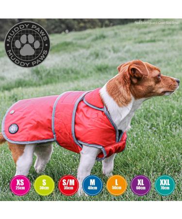 Ancol Muddy Paws All Weather Stormguard Coat . Poppy Red. Size X-Large ( Length 60cm up to 86cm girth) Red XL - Buy Online on GoSupps.com