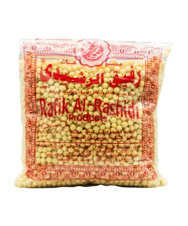 Al Rashidi - Moghrabieh Couscous Pearls - oriental natural couscous - Arabic whole wheat semolina 800 g (1 x 800 g)
