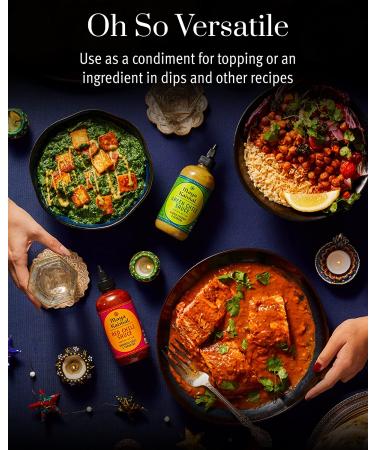 Maya Kaimal Foods Chili Sauce Variety Pack 9.5oz (Pack of 2) - Easy Squeeze Bottle, Vegan, Non-GMO, Gluten Free - Buy Online on GoSupps.com