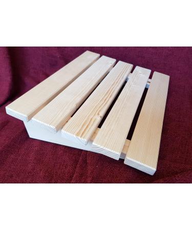 Sauna headrest head wedge neck support wooden pillow sauna pillow 5 Lt