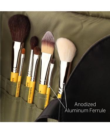 Bdellium Tools Professional Makeup Brush Studio Series - Basic 7pc Brush Set with Roll-Up Pouch | International Shipping Available - Buy Online on GoSupps.com