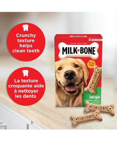 Milk-Bone Original Dog Biscuits Large Sized Dog Treats Meaty Taste 900g Boxes (Pack of 3) Large Dog 900g (Pack of 3) - Buy Online on GoSupps.com