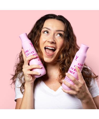 V&Co. Beauty Curly Hair Conditioner with Peptide Technology - 12 oz | Best Moisturizer for Curly Hair | International Shipping - Buy Online on GoSupps.com
