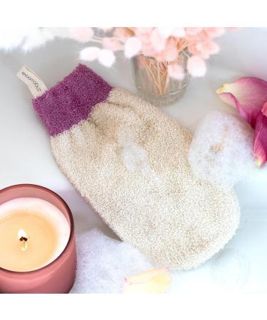 EcoTools Exfoliating Mitt Shower Glove | Moderate Exfoliation for Smooth, Streak Free Finish | Self-Tanning Prep & Dead Skin Removal | Elastic Wrist | Sustainable | 6 Count - Buy Online on GoSupps.com