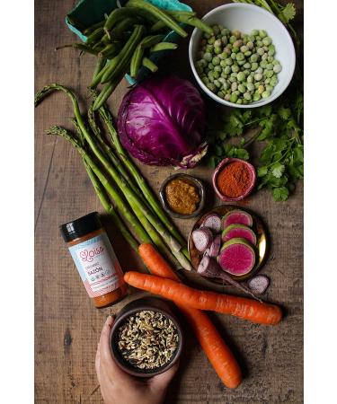 Loisa Sazon Seasoning 2.3oz - USDA Organic, Non-GMO, No-MSG, No Preservatives, No Artificial Coloring or Flavors - Pack of 1 - Buy Online on GoSupps.com