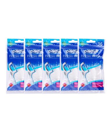 5x Dentek Fresh & White dental sticks