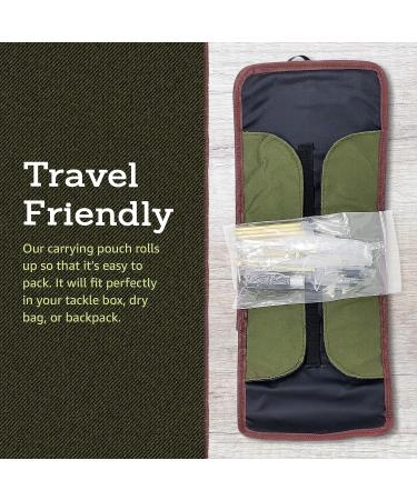 Anglerhaus Fly Tying Tool Kit in Convenient Pouch - Essential Fly Fishing Accessories - Buy Online on GoSupps.com