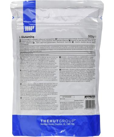 MyProtein L-Glutamine Powder 500g Unflavoured - Pack of 1 - Buy Online on GoSupps.com