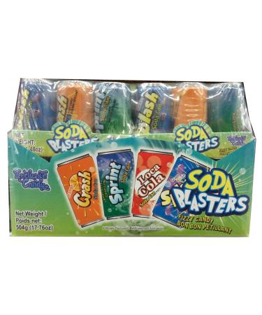 Soda blasters Regular Fizzy Candy 12 x 42 Grams 504 Grams