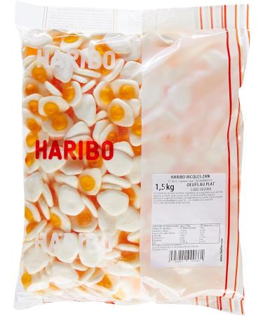 Haribo Fried Eggs Jelly Candy 1.5 kg - Buy Online on GoSupps.com