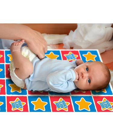 18-Pack Disposable Changing Pad Liners by Mighty Clean Baby - Waterproof, Soft, Absorbent - Portable 2 Packs for Diaper Bag - Buy Online on GoSupps.com