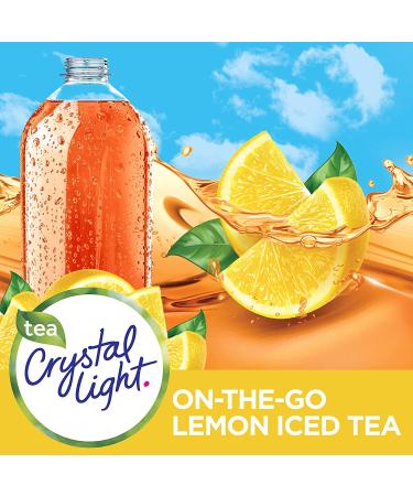 Crystal Light Lemon Iced Tea Drink Mix On The Go Packets - 60 Packets - Buy Online on GoSupps.com