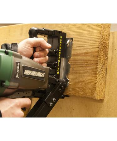 Hang Em Fast Easy Joist Hanging Tool - Hang Man Tool - 2x4 2x6 2x8 2x10 2x12 Metal Joist Hanger - Light Weight Durable Ergonomic Design - Buy Online on GoSupps.com