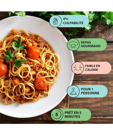 L V Happy Food - Assorted Individual Ready Meals - Gluten Free Pasta - Konjac Plant & Oatmeal - Konjac Paste - Gluten Free L - Buy Online on GoSupps.com