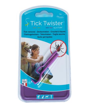O'Tom tick hook color purple
