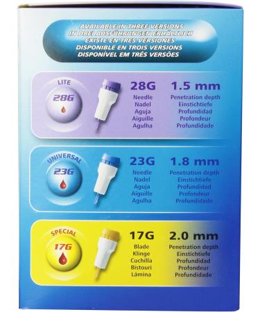 Acti-Lance Lite 200 Count Single Use Lancets | Easy and Convenient Blood Sampling - Buy Online on GoSupps.com