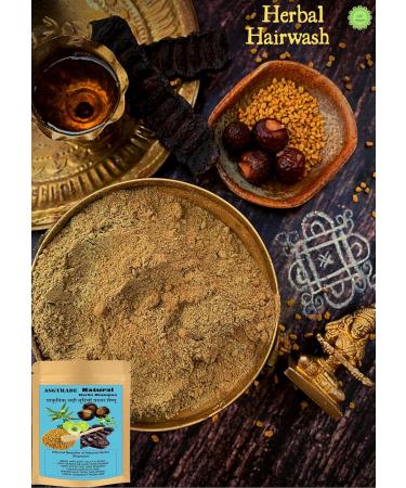 Natural Organic Hair Shampoo with Amla Reetha & Shikakai - Reduce Hair Fall & Dandruff | Hair Growth for Men & Women - Buy Online on GoSupps.com