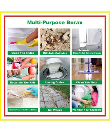 100% Pure Borax Powder (Suhaga) - Whitening & Cleaning Power | 400g | International Shipping - Buy Online on GoSupps.com