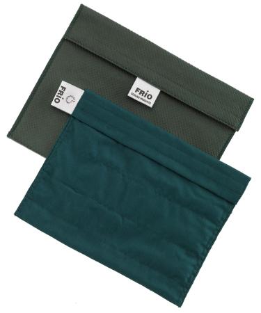 Frio expedition diabetic insulin cooling bag 15 x 21 cm green |For up to 9 insulin pens |Cools with cold water i no cooling pack required |Reusable