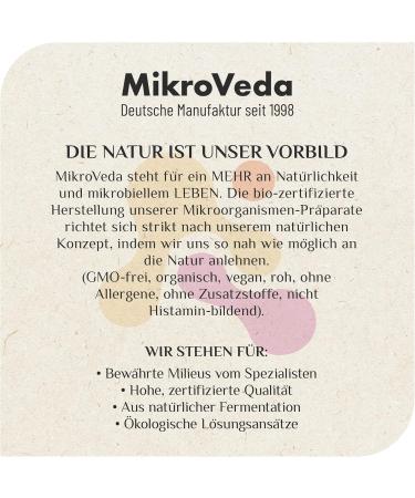 Microveda Structure Cure Classic - 2 x 0.5L Vegan Ferment Drink in Glass Bottles | 33 Bacterial Strains for Optimal Health - Buy Online on GoSupps.com