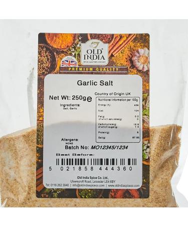 Old India Garlic Salt 250g - Buy Online on GoSupps.com