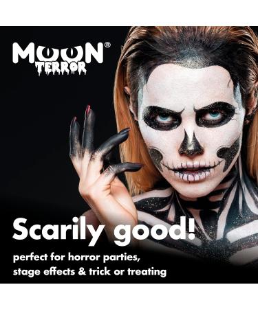 Halloween Face Paint Body Paint by Moon Terror - Midnight Black 12ml | SFX Makeup for Special Effects - Buy Online on GoSupps.com